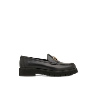 Ferragamo Ferragamo Rolo Chunky Leather Loafers