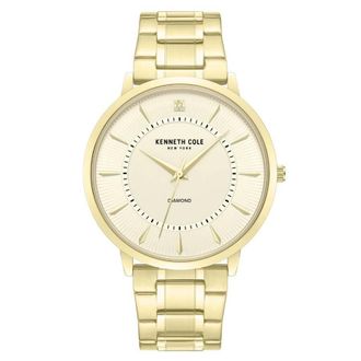 Kenneth Cole Diamond Quartz Champagne Dial Mens Watch KCWGG2653012