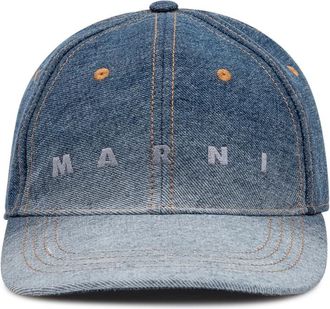 Marni Blue Marni Embroidered Baseball Hat