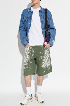 Gallery Dept. Denim Jacket With Logo, Mens, Blue