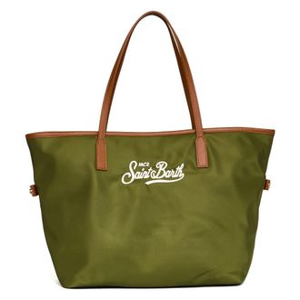 MC2 Saint Barth Tote Bags, female, Green, Size: ONE SIZE City Bag