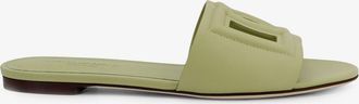 Dolce & Gabbana Sandali in pelle con logo DG Millennials - DOLCE & GABBANA - gender_Woman