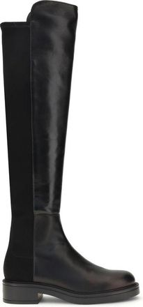 Stuart Weitzman Womens Lesley 45 Bootie Otk Boots - Black Leather - Size EU 36