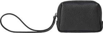 Fendi Nano Lui Clutch - Heren - Toilettassen - Zwart - ONE Size - Leer - Tassen