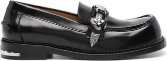 Toga Archives stud-detailing loafers - men - Bos Taurus/Bos Taurus/Leather - 46 - Black