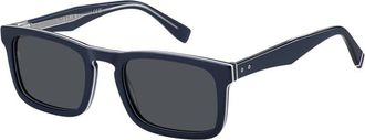 Tommy Hilfiger TH 2068/S PJP/IR Mens Sunglasses Blue Size 54