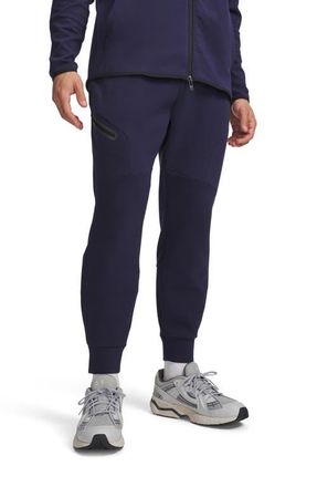 Under Armour Unstoppable Fleece Joggers in 410 Midnight Navy at Nordstrom, Size Xx-Large