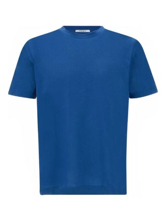 KANGRA crew-neck short-sleeve T-shirt - Blue