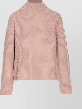 Liu Jo knitwear floral high neck