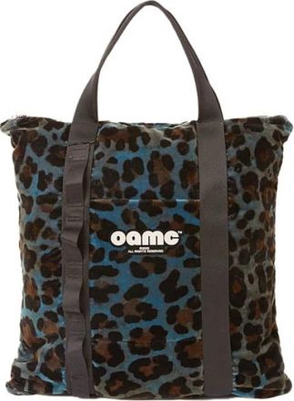 OAMC Ascent Bag Leopard - Dames - Shoppers - Bruin - ONE Size - Katoen - Tassen