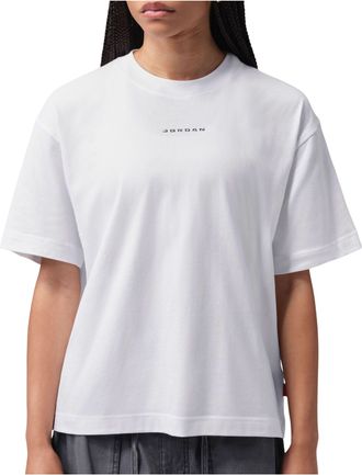 Nike Jordan (WMNS) Air Jordan Flight Girlfriend Graphic T-Shirt White IM7344-100