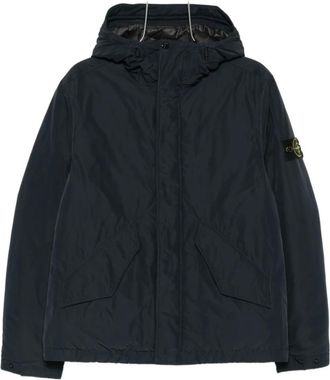 Stone Island Uomo, Giacche, Blu, XL, new