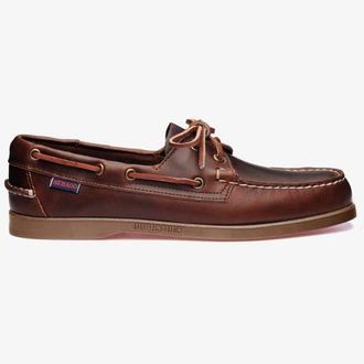 Sebago Portland Waxed Woman Boat Shoes in Brown-Honey at Nordstrom, Size 12.5