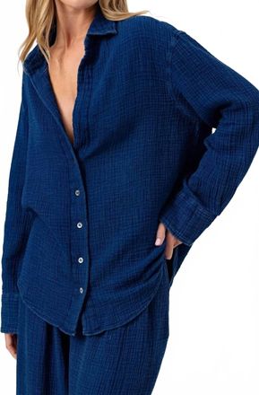 Sundays Emerson Classic Shirt In Indigo