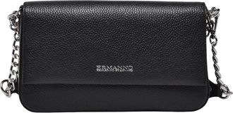 Ermanno Scervino Tassen, Dames, Zwart, ONE Size, Leer, Delizia Baguette
