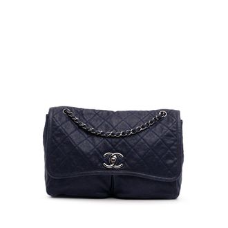 Chanel Gequilted Leren Schoudertas