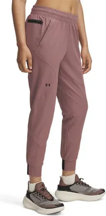 Under Armour Unstoppable Joggers in Maroon Mist //Black at Nordstrom, Size Xx-Large