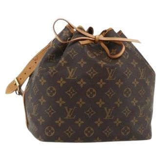 Louis Vuitton Pre-owned Bucket Bags, female, Brown, Size: ONE SIZE Pre-owned Bucket Bag