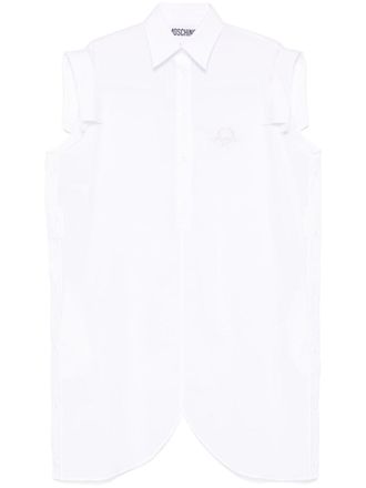 Moschino Sleeveless White Dress