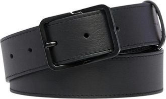 Piquadro Belts, male, Black, Size: ONE SIZE Mens leather belt with prong buckle
