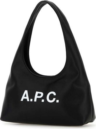 A.P.C. Womens Ninon Shoulder Bag Black