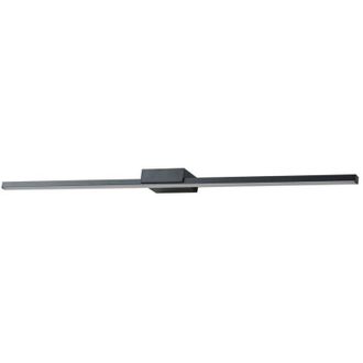 Lucande Led Kivana in Nero da Alluminio - Lucande