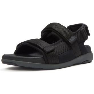 FitFlop Fitflop F-Mode Go Polyester Heren Zwarte Sandalen