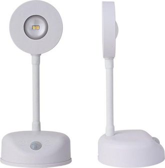 OEM Sensor De Movimiento, Control Remoto, Recargable, Ajustable, Regulable, F&aacute;cil Instalaci&oacute;n, Pantalla Led, Foco, Aplique De Pared (blanco)