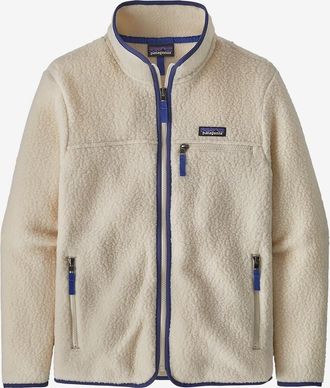 Patagonia Leichte Fleecejacke mit Stehkragen Retro Pile