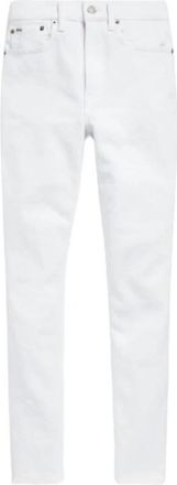 Polo Ralph Lauren High-Waisted Skinny Jeans - Dames - Slim Fit Broeken - Wit - W29 - Katoen - Broeken