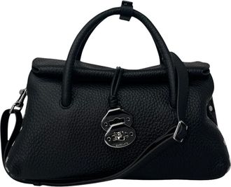Zanellato Tassen, Dames, Zwart, ONE Size, Leer, Dotta Centauro S