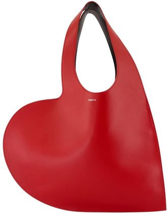 Coperni Heart Shoulder Bag - Leather - Red
