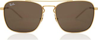 Ray-Ban RB3588 901373 Mens Sunglasses Gold Size 55