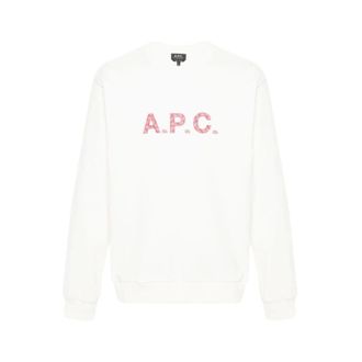 A.P.C. Hombre, Sudaderas, Blanco, Talla: XL