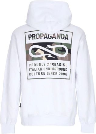 PROPAGANDA Hombre, Sudaderas, Blanco, Talla: M