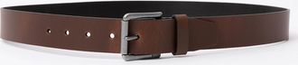 HUGO BOSS Mens BOSS Orange Mens Joris Belt - Dark Brown 203 - Size: W36