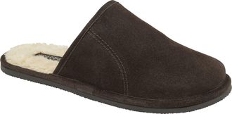 Northwest Territory Mens Edward Suede Warm/Cozy/Indoor Slippers (8 UK, Brown, numeric_8)
