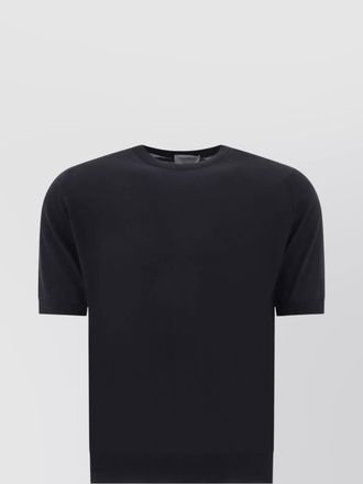 John Smedley crew neck t-shirt short sleeves