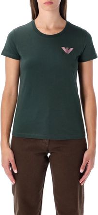 Emporio Armani Green Logo T-shirt