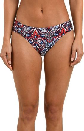 Sunshine 79 Americana Paisley Swim Bottoms in Blue Multi at Nordstrom, Size 14