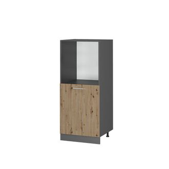 Vicco Armario Para Horno Empotrado R-line, Roble Artesanal, 60 Cm