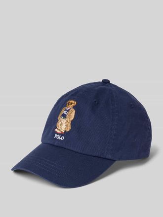 Polo Ralph Lauren Cap mit Label-Stitching in Marine, Gr&ouml;&szlig;e 1