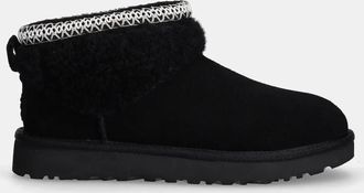 UGG Classic Ultra Mini Maxi Curly Ankle Boots