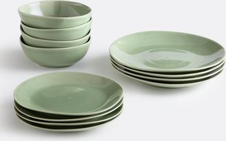 La Redoute Interieurs 12-delig keramisch servies, SAMOA