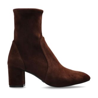 Stuart Weitzman Heeled Boots, female, Brown, Size: 10 1/2 US Yuliana ankle boots