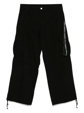 44 Label Group Lizard cargo pants - Black