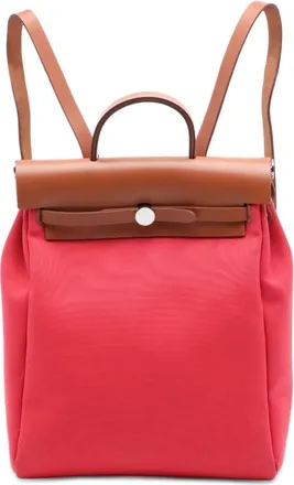 Herm&egrave;s Pre-owned Hermes Toile Herbag A Dos Zip Retourne Backpack Ladies M243T91JLSXLJY1H