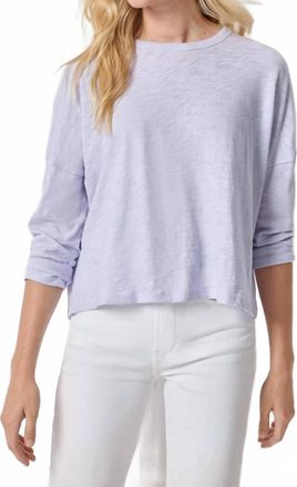 Lilla P Easy Long Sleeve Beach Tee In Lilac