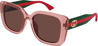 Gucci GG2118SA Asian Fit 003 Womens Sunglasses Size 55 - Free RX Lenses - Free RX Lenses