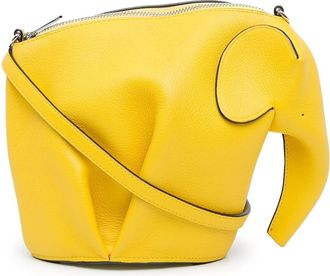 Loewe Hobo Bags - 2016 Mini Calfskin Elephant Crossbody - Gr. unisize - in Gelb - für Damen
